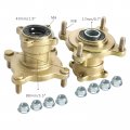 Tdpro Front 88mm 3 5 Disc Brake Wheel Rim Hub 4 Stud For Go Kart Atv Quad Buggy