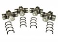 Atv Parts Connection Set Of Rear Axle Universal Joints For Kubota Rtv 900 4x4 2003-2008 Utv 