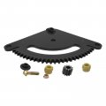 Wgl Steering Sector Gear Pinion Kit Fits For John Deere La Series Lawn Mower Tractors 19 Toot La100 La105 La110 La115 La120