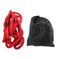Kinetic Recovery Rope 7 8 In X 30 Ft 30000lbs Heavy Duty Nylon Towing Snatch For Trucks And Large Suvs Offroad Vehicles Red