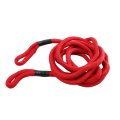 Kinetic Recovery Rope 7 8 In X 30 Ft 30000lbs Heavy Duty Nylon Towing Snatch For Trucks And Large Suvs Offroad Vehicles Red