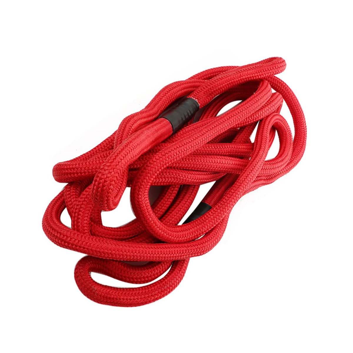 Kinetic Recovery Rope 7 8 In X 30 Ft 30000lbs Heavy Duty Nylon Towing Snatch For Trucks And Large Suvs Offroad Vehicles Red