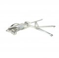 A-premium Power Window Regulator Without Motor Compatible With Bmw 318i 1992-1998 318ti 1995-1999 325i 1992-1995 328i 1996-1998