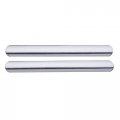 Atmomo 2pcs Car Rear View Mirror Anti-collision Strip Sticker Bumper Protector