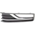 Volkswagen Passat Fog Light Cover 2016 2017 2018 Driver Side Outer Grille Black Dot Sae Compliance Vw1038146 561854661mryp 