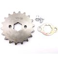 Tc-motor 420 18 Tooth 20mm Front Chain Sprocket Gear For 50cc 70cc 90cc 110cc 125cc 140cc 150cc 160cc Engine Atv Quad Pit Dirt