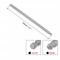 Uxcell H6 6mm Ball End Screwdriver Bits S2 Steel Magnetic 5 1 Inch Long Drill Bit With 4 Hex Shank