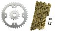Gold 520x94 Non-sealed Drive Chain 14 38 Sprockets 2008-14 For Kawasaki Kfx450r 