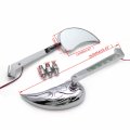 Httmt- Motorcycle Raindrop Led Turn Signal Flame Fire Mirror Compatible With Kawasaki Ninja Suzuki Gsxr600 P N Mt208 Ttt004