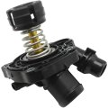 Engine Coolant Thermostat Housing Assembly For Mini Cooper 2014 2015 L3 1 5l Replaces Part Numbers 115 115 8601366 8623576 