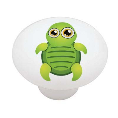 Turtle Peeper High Gloss Ceramic Drawer Knob