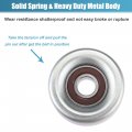 Uxcell Drive Belt Tensioner Assembly Accessory Pulley No 1662031010 1662031012 1662031013 For Toyota 4runner 2003-2009 Silver