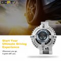 Ocpty Alternator 13980 31100-raa-a01 Fit For 2006 2007 2008 Csx 2004 2005 Tsx 2003 Accord 2009 2010 Civic 105 Amp