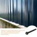 Uxcell 8 X 1-3 4 Hex Washer Head Self Drilling Screws 30pcs 410 Stainless Steel Sheet Metal Tapping For Wood Black