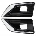 Xtremeamazing 2pcs Chrome Front Driver And Passenger Side Fog Light Cover Bezel For Q50 2018-2023 