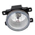 Fog Light Assembly For Jeep Compass 2022 2023 2024 Driver Or Passenger Side Clear Lens Chrome Housing Replacement Ch2592165 
