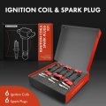 Red Set Of 12 Ignition Coil Pack And Iridium Spark Plugs For Nissan Altima Frontier Murano Pathfinder Maxima Nv1500 Xterra