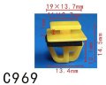 Autobahn88 Wheel Flare Body Side Molding Clip Compatible With Hyundai Oem 8775835000 Pack Of 20