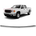 Hood Molding Trim For Gmc Sierra 1500 2500 3500 Hd 2007 To 2013 Chrome Silver Front Replacement Moulding Part Number 10385156 