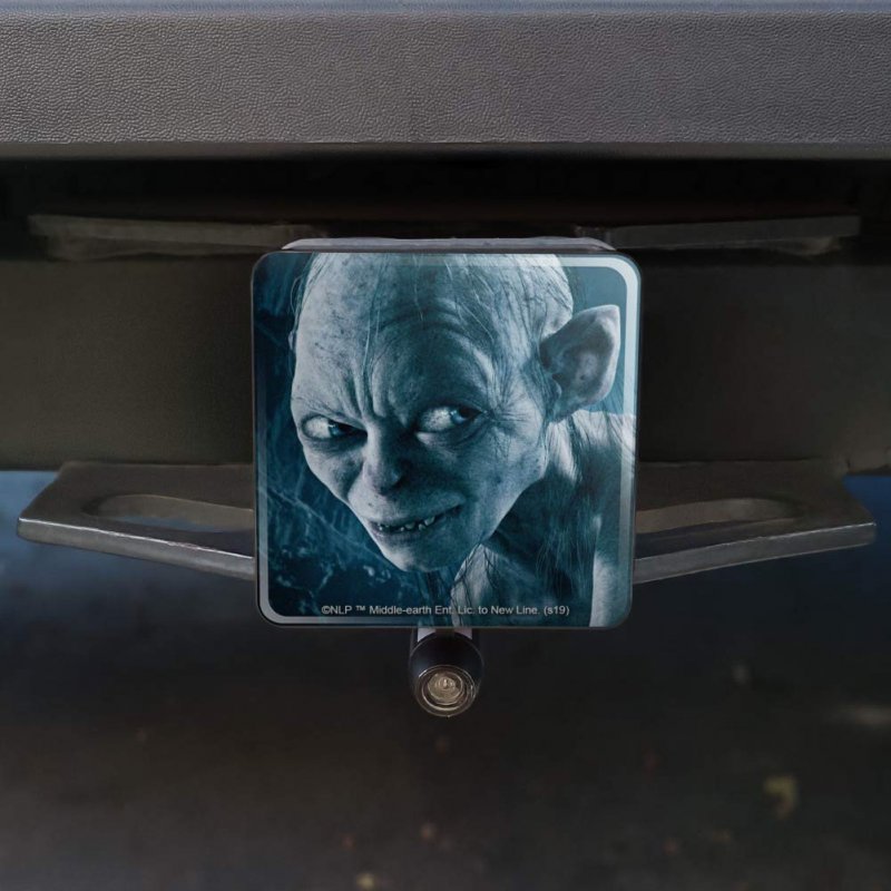The Lord Of Rings Gollum Character Tow Trailer Hitch Cover Plug Insert