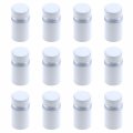 Antrader 12-pack Stainless Steel Glass Standoff 1 2 X 3 4 Wall Mount Holder Screws Advertise Fixing Nail Sign Mounting Hardware 