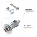 Heallily 10pcs Metal Hollow Door Anchor Car Decorations For Women Flower Petals Cavity Fixing Wall Anchors Drywall Tool Miss