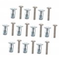 Heallily 10pcs Metal Hollow Door Anchor Car Decorations For Women Flower Petals Cavity Fixing Wall Anchors Drywall Tool Miss