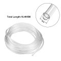 Pneumatic Air Tubing 6mm Odx4mm Id 5 Meter 16ft Pu Polyurethane Compressor Tube Hose Pipe Clear