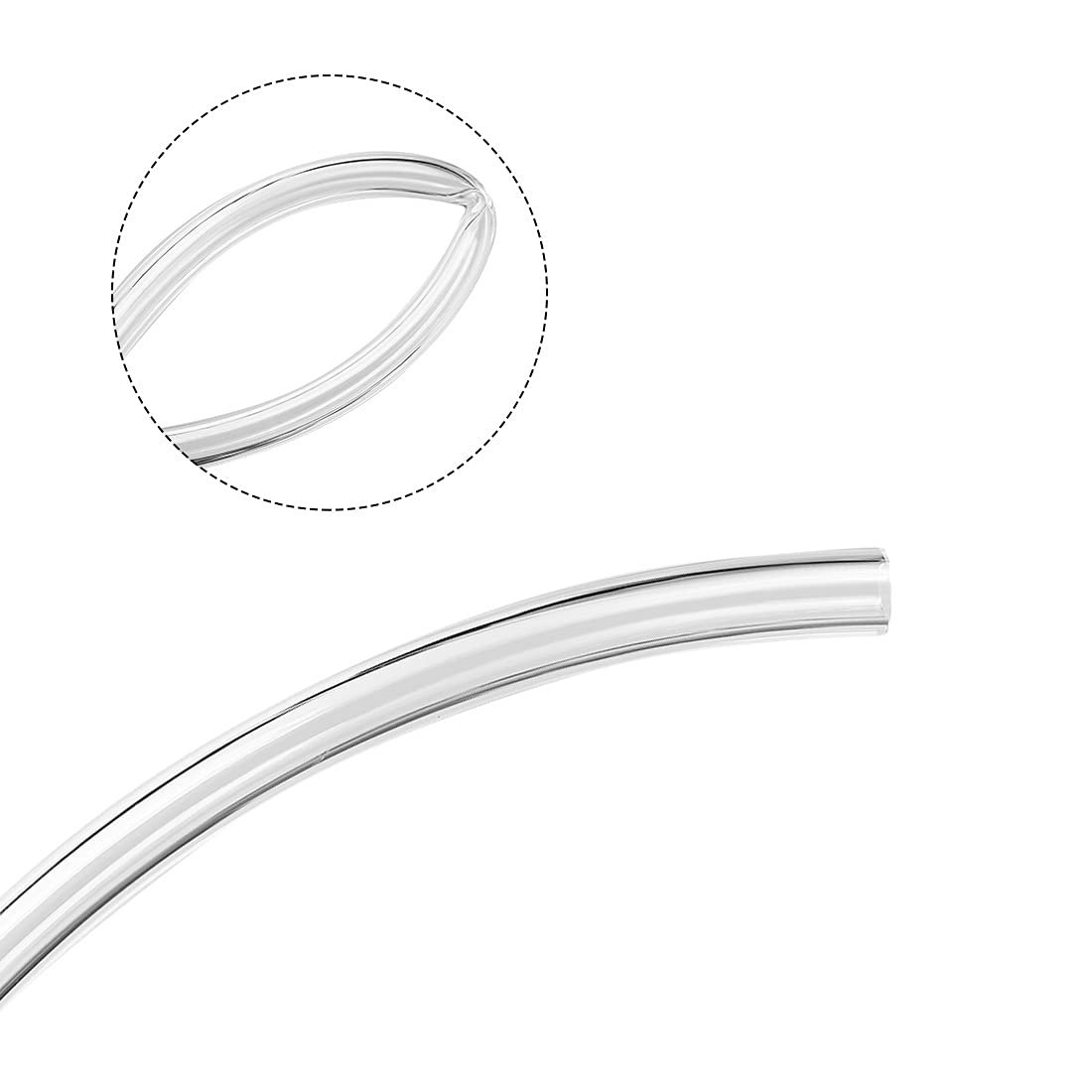 Pneumatic Air Tubing 6mm Odx4mm Id 5 Meter 16ft Pu Polyurethane Compressor Tube Hose Pipe Clear