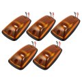 5pcs Top Cab Marker Light Roof Running Lamps Yellow Covers Lens Clearance Led For Chevrolet K2500 1998 2000 