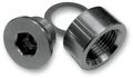Exhaust Bung Cap And Washer Set For O2 Sensors Aluminum Modern Style Bg001813 