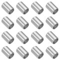 16pcs 304 Stainless Steel Spacer 3 8 Od X 5 Id 9 16 Length 10x8x14mm Screw Standoff Bushing Plain Finish Unthreaded Round Metal 