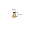 Uxcell Hollow Rivet 3mm X 5mm Through Hole Copper Rivets Grommets Double-sided Circuit Board Pcb 200pcs