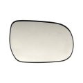 Passenger Side Door Mirror Glass For Toyota Tacoma 2005 2011 Clear Convex Manual With Plastic Backing Plate Snap On Attachment 