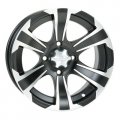 4 110 Itp Ss312 Alloy Series Wheel X6 4 2 0 Matte Black For Suzuki Vinson 500 4x4 2002-2007 