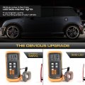 For Mini Cooper R55 R56 R57 R58 R59 R60 R61 2008-2014 4-piece Amber Red Led Front Rear Bumper Fender Corner Side Marker Light