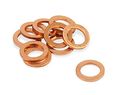 Earls 177102erl 7 16 Copper Crush Washers Pkg Of 10 