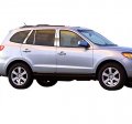 For 2007-2012 Hyundai Santa Fe 8pc Stainless Steel Chrome Pillar Post Trim 