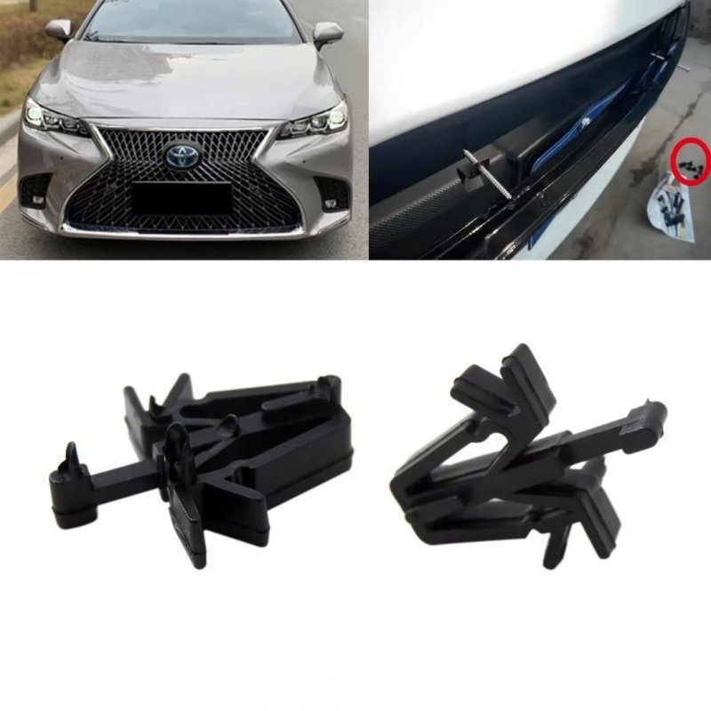 50pcs 90467-12040 9046712040 Grille Retainer Clips For 2004 Toyota Rav4 Base Sport Utility 4-door 2 4l 2362cc L4 Gas Dohc
