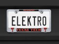 Texas Tech University Alumni 3d License Plate Frame