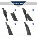 X Autohaux Rear Windshield Wiper Blade Arm Set For Vw Tiguan 2007-2015 330mm 13inch