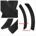 Qiilu Side Fender Vent Cover Trim Front Car Air Outlet Stickers Decorative Strip For Jdm Style Fit Mitsubishi Lancer Ex Evo V3