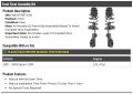 Front Strut And Coil Spring Assembly Set Of 2 Compatible With001-2003 Saturn L200 2 2l 4-cylinder