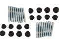 Exhaust Manifold Hardware Kit 32 Piece For 2005 To 2010 Ford F 250 Super Duty 5 4l V8 And 6 8l V10 Alloy Steel Studs Nuts Set 