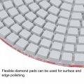 Uxcell Diamond Polishing Pad 5-inch 500 Grits Wet Dry Grinding For Stone Concrete Marble Countertop Floor 2pcs