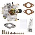 Kipa Carburetor For Vw Beetles Super 1971-1979 Dual Port 1600cc Engine Bigger 39mm Carby Bore 12v Electric Choke Pict-3