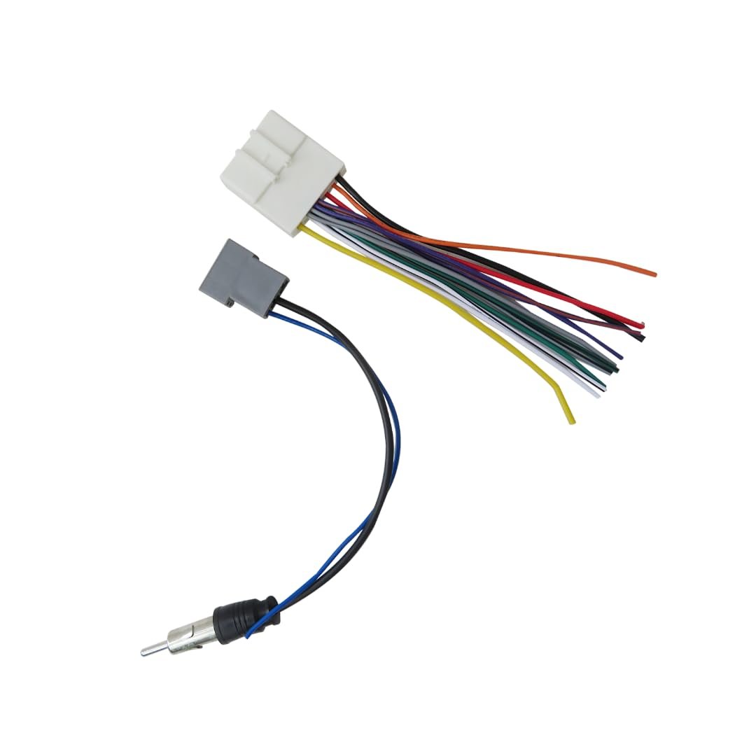 Car Stereo Wiring Harness Adapter 20 Pin Radio Cable Plug For Nissan Murano 2014 2018 Altima Sentra Versa And Subaru Forester