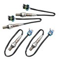 4pcs O2 Oxygen Sensor Kit For Silverado Sierra Escalade Yukon Corvette Camaro Suburban Hummer H2 Upstream Downstream 