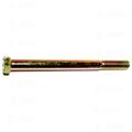 Grade 8 Hex Cap Coarse Large Bolts Alloy Steel 3 8-16 X 4 5 In Yellow Zinc Finish Pack Of 25 