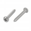 Uxcell M3 5x25mm 316 Stainless Steel Metric Phillips Pan Head Self Tapping Screws 30pcs